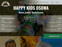 Tablet Screenshot of happykidsosowa.pl